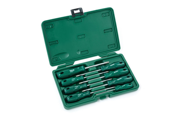 JUEGO DE 8 DESTORNILLADORES TORX