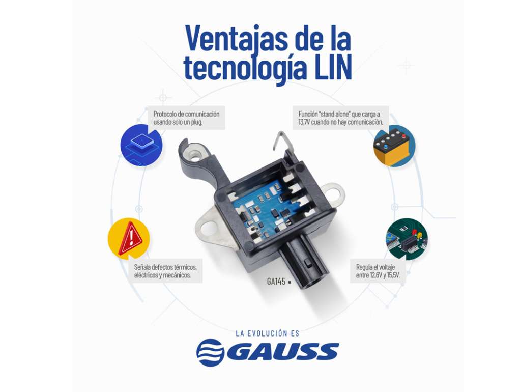 Regulador de voltaje para alternador