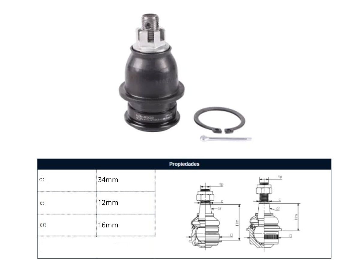 Rotula Honda Fit 04-13 Der/Izq