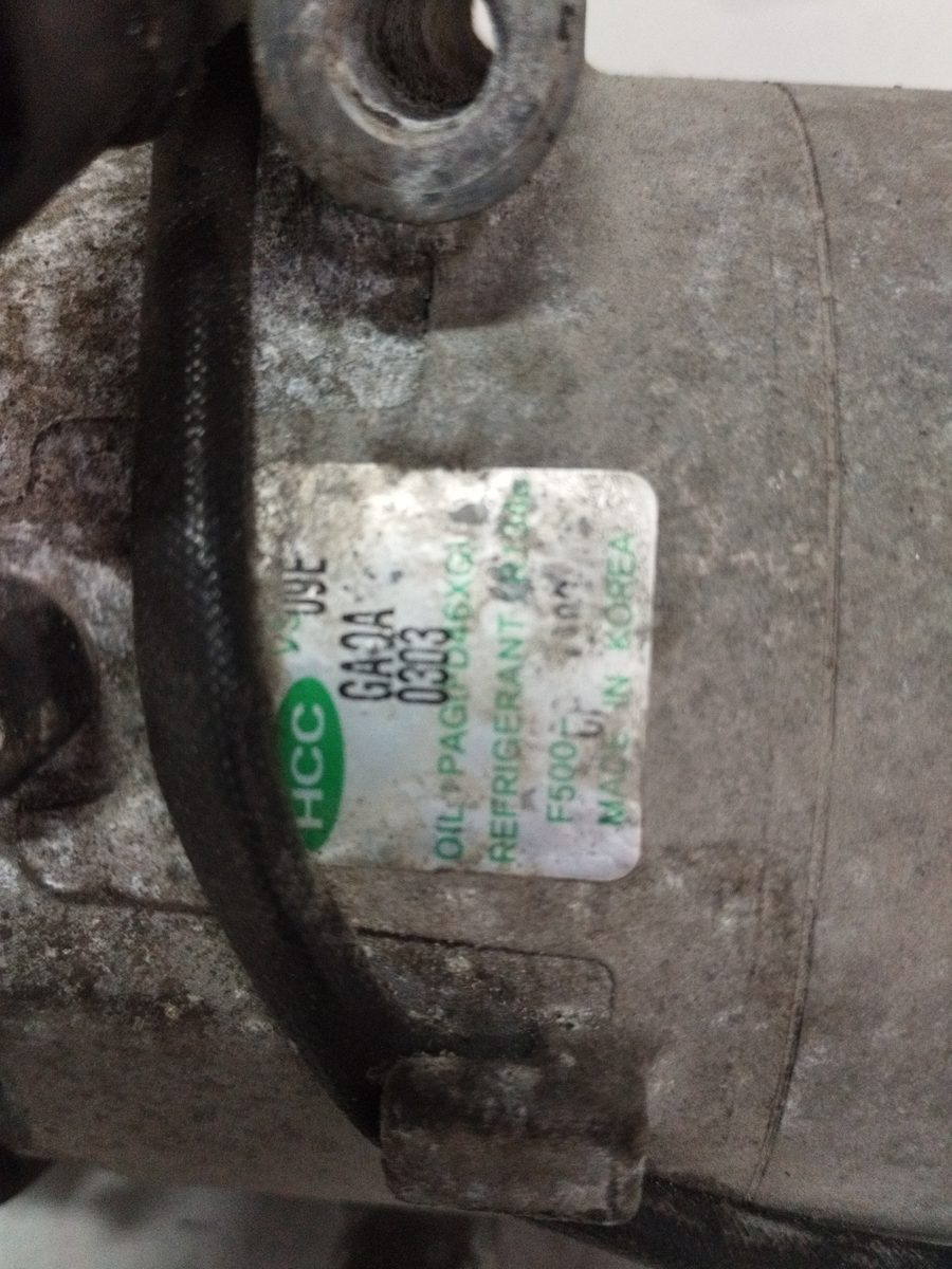 Compresor Aire Acondicionado Kia Picanto 2011-2017 GA0A0303