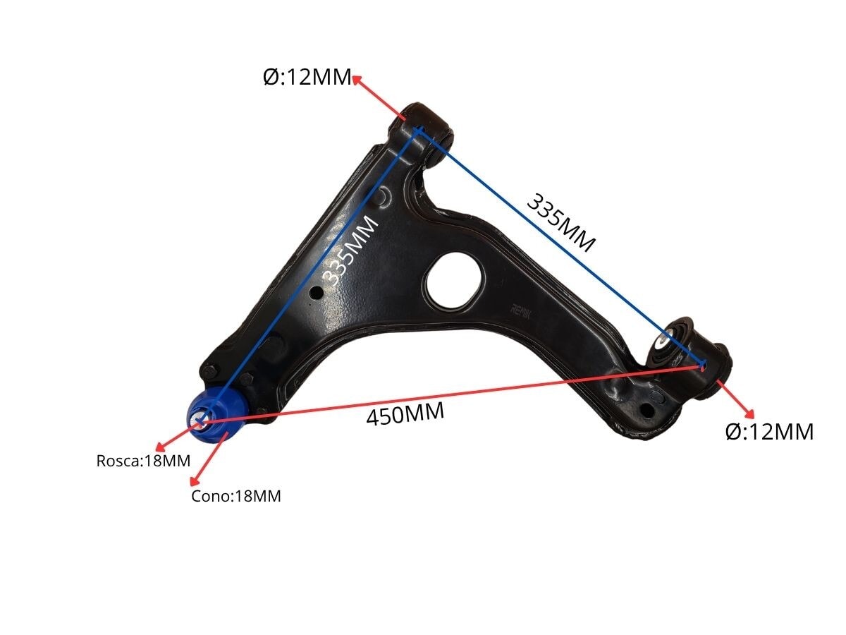Parilla De Suspension Delantera Chev Astra 99-16 Izq