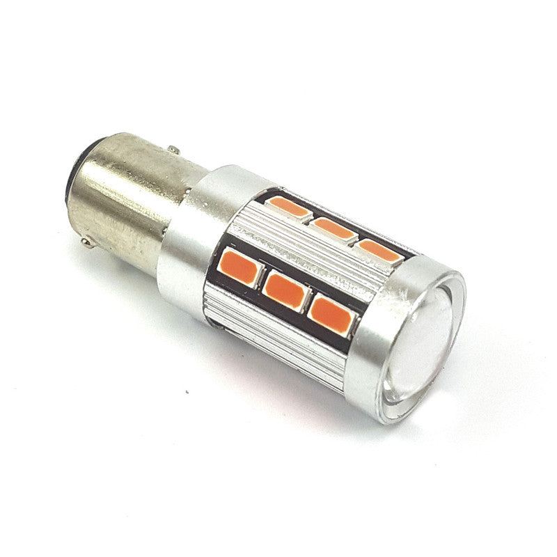 Lámpara LED S25 Roja 2 Polos