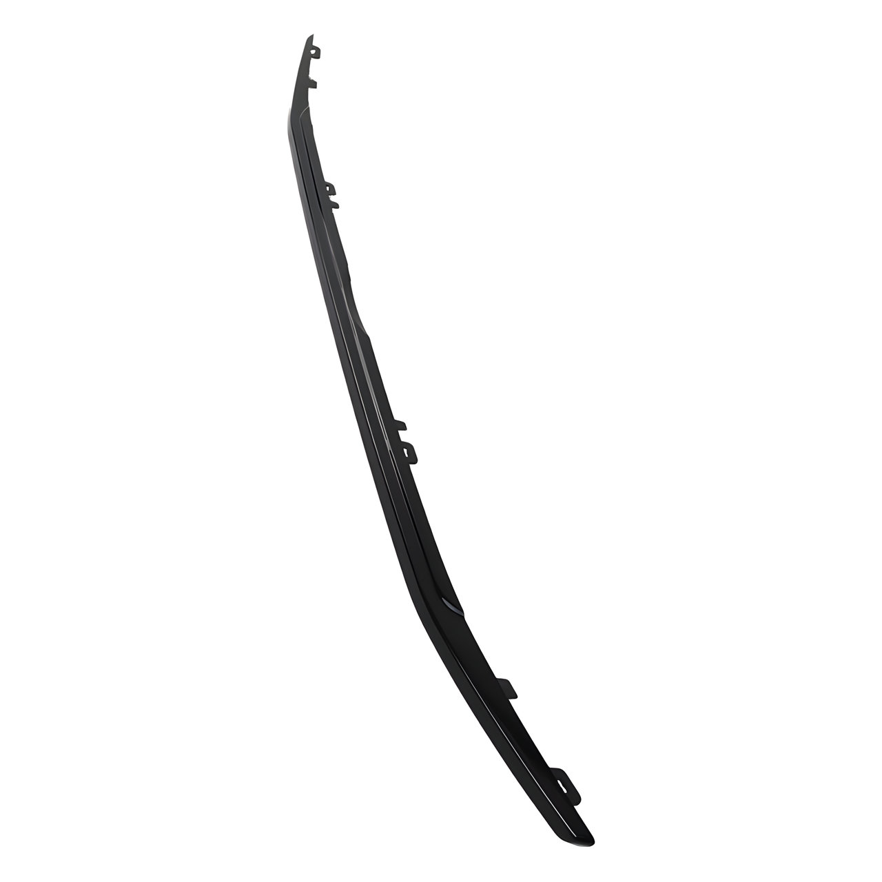 MOLDURA SUPERIOR DE CARETA NEGRO BRILLANTE