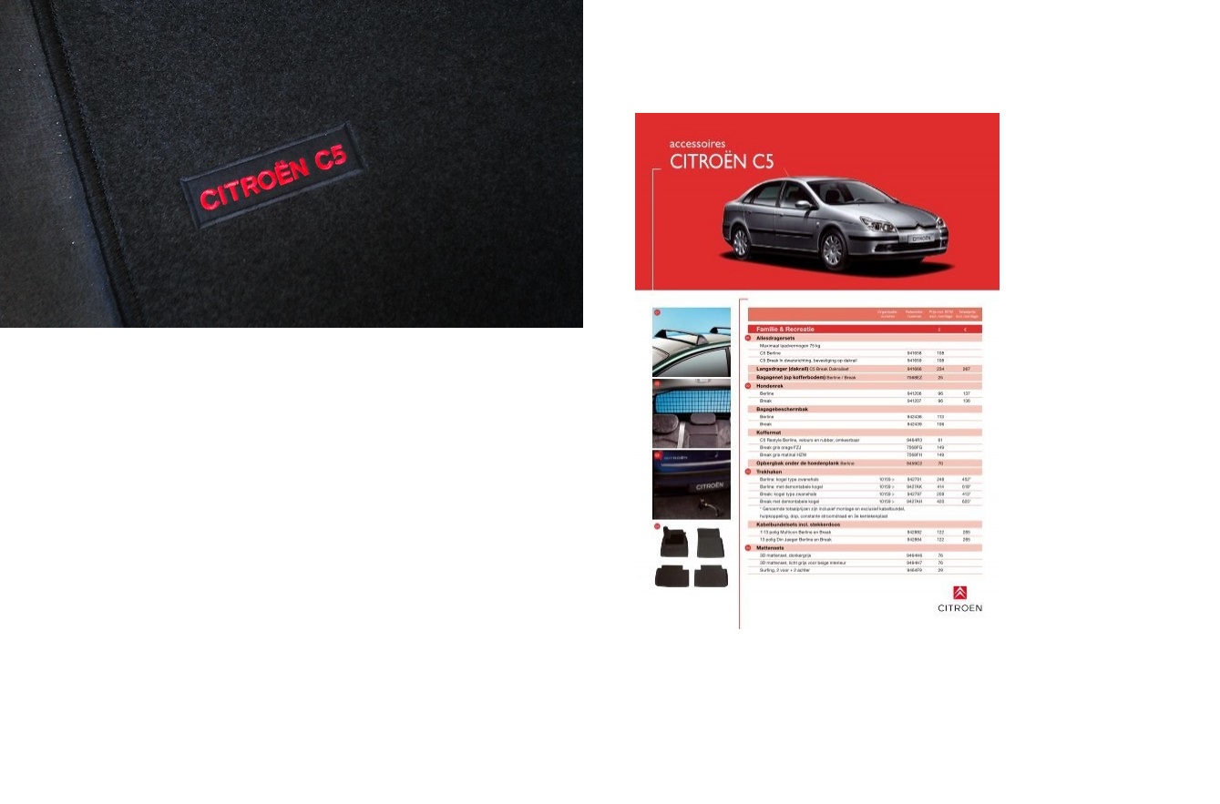 ALFOMBRAS MOQUET CITROEN C5