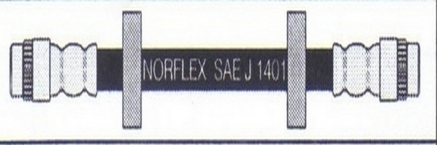 Flexible de freno trasero