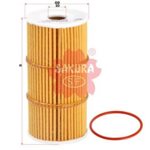 FILTRO ACEITE RENAULT MASTER 2.3D -3M9T SAKURA 112X57X17.5 152094543R(CARTUCHO)