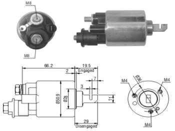 SOLENOIDE MITSUBISHI HO ACCORD/VARIOS
