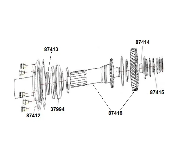 TORRINGTON (CRAPODINA) DIRECTA HOWO T5G 6 X 4