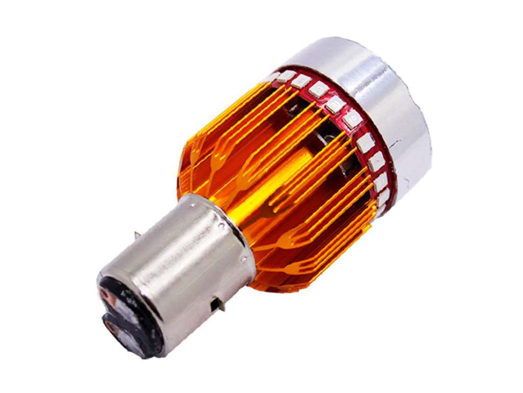 Lámpara de motocicleta 12V 8W tipo Bosch 3 LED
