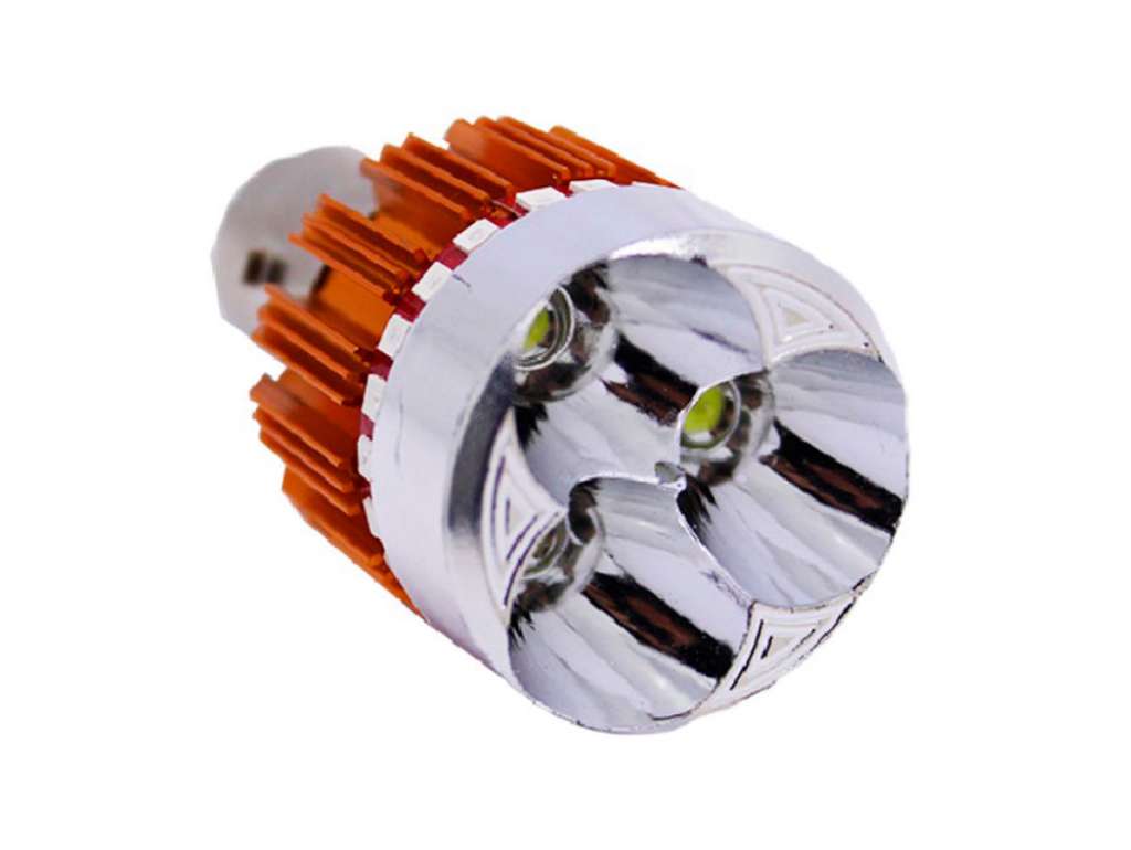 Lámpara de motocicleta 12V 8W tipo Bosch 3 LED
