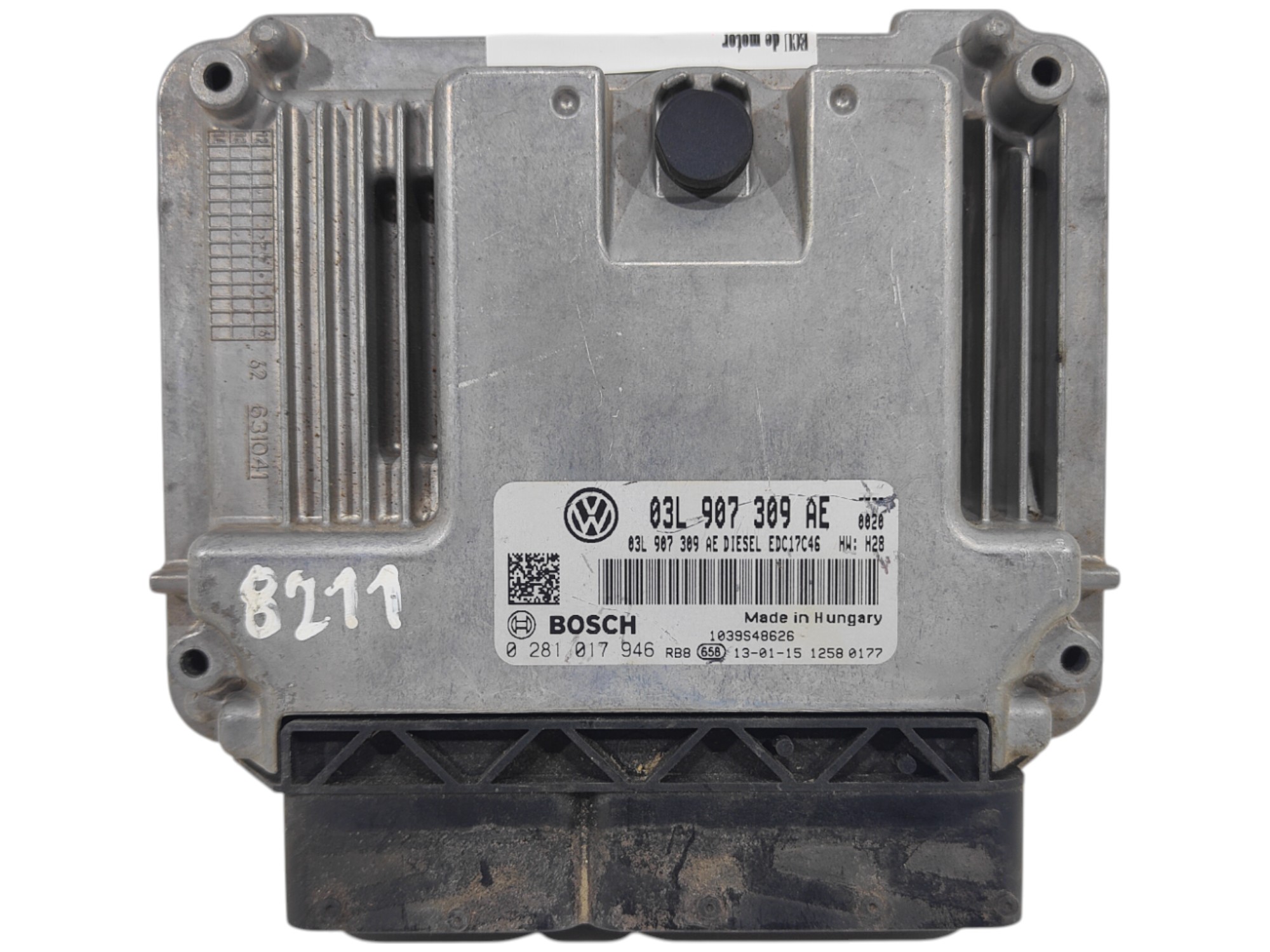 ECU de motor Volkswagen PASSAT 2.0 TDI , Ref: 8211-K3A6