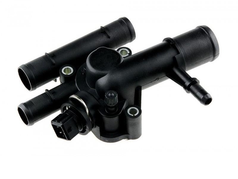 PIPA CON TERMOSTATO RENAULT MEGANE F9Q KANGOO F8Q 2004> [TRICLO]