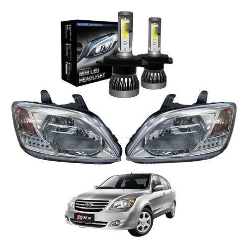 Kit Semiopticas Faw N5 2011-2014 Kit Led H4