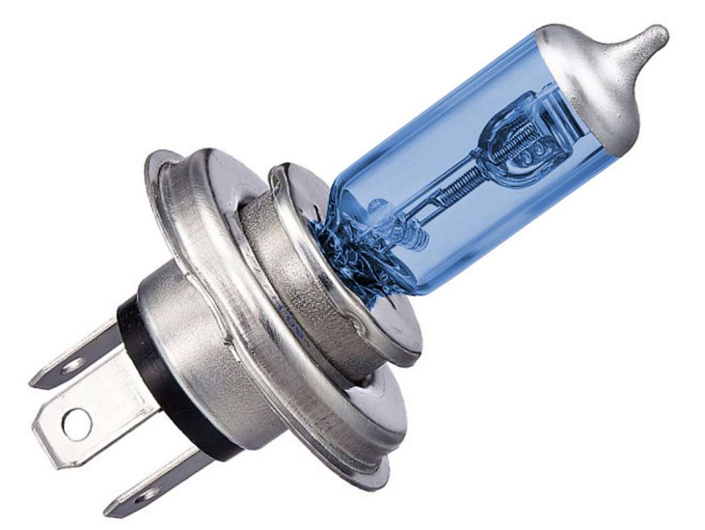 Lámpara H4 12V 100/90W P45T Azul