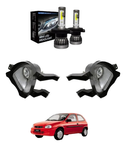 Kit Camineros Chevrolet Corsa 2000-09 Kit Led H3