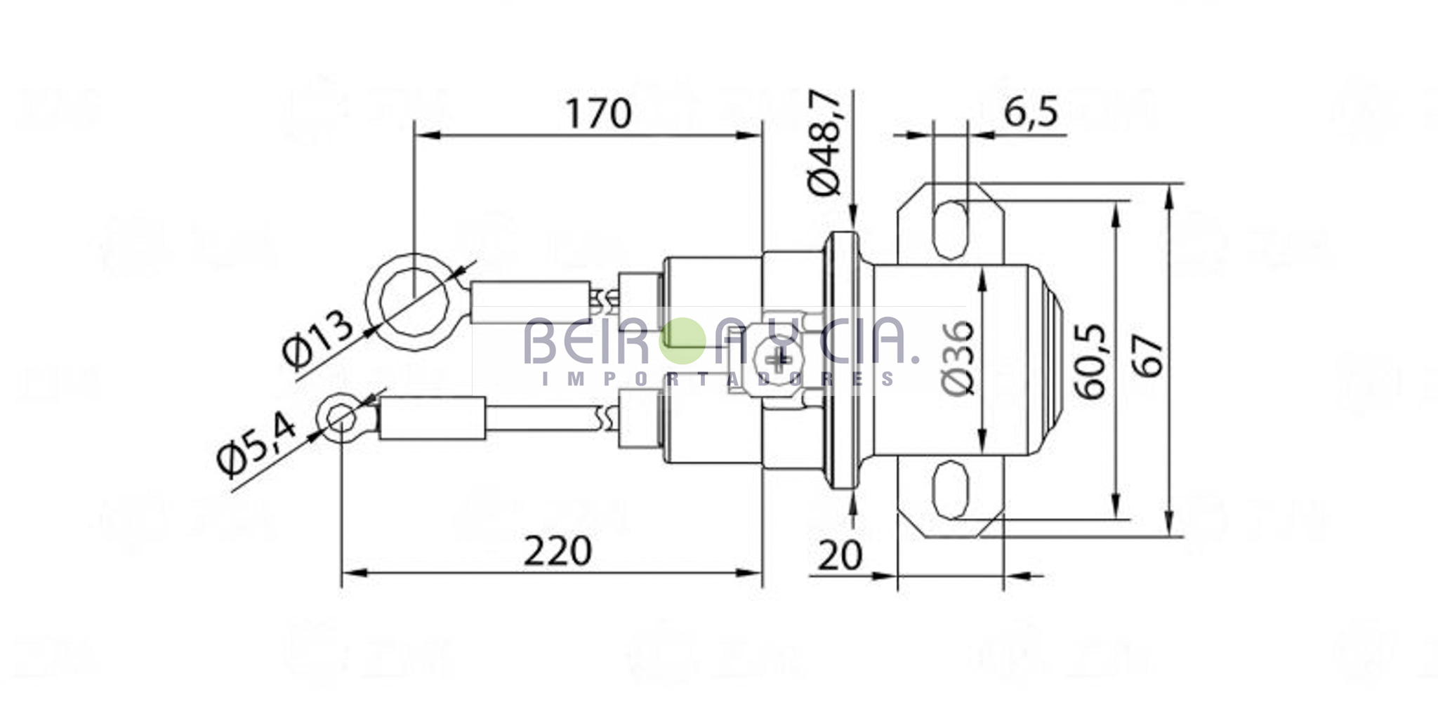 AUTOMATICO ZM 1407 12V AUXILIAR DELCO/INT/CUMM