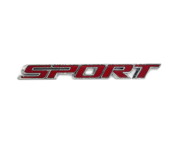 EMBLEMA SPORT TAPA TRASERA