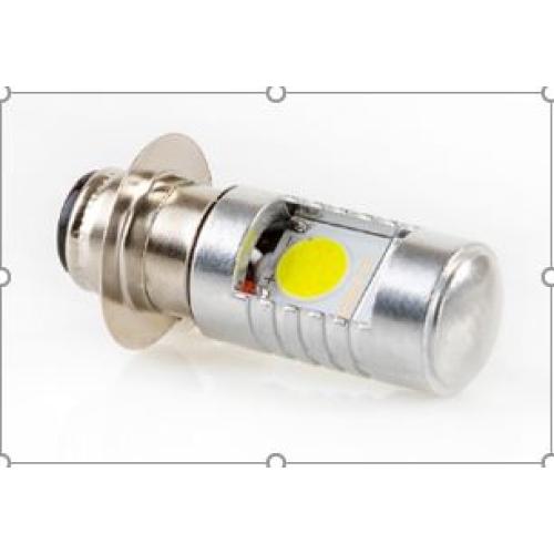 LAMPARA TIPO LED MOTO 2 LEDS 2 POLOS 2XCOB DC 10-36V T19 P15D-25-1 STX