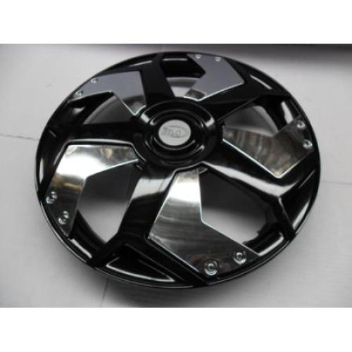 TAZA RUEDA UNIVERSAL 14- MOD. LAMBORGINI NEGRA/SETA CROMADA RCD -23722