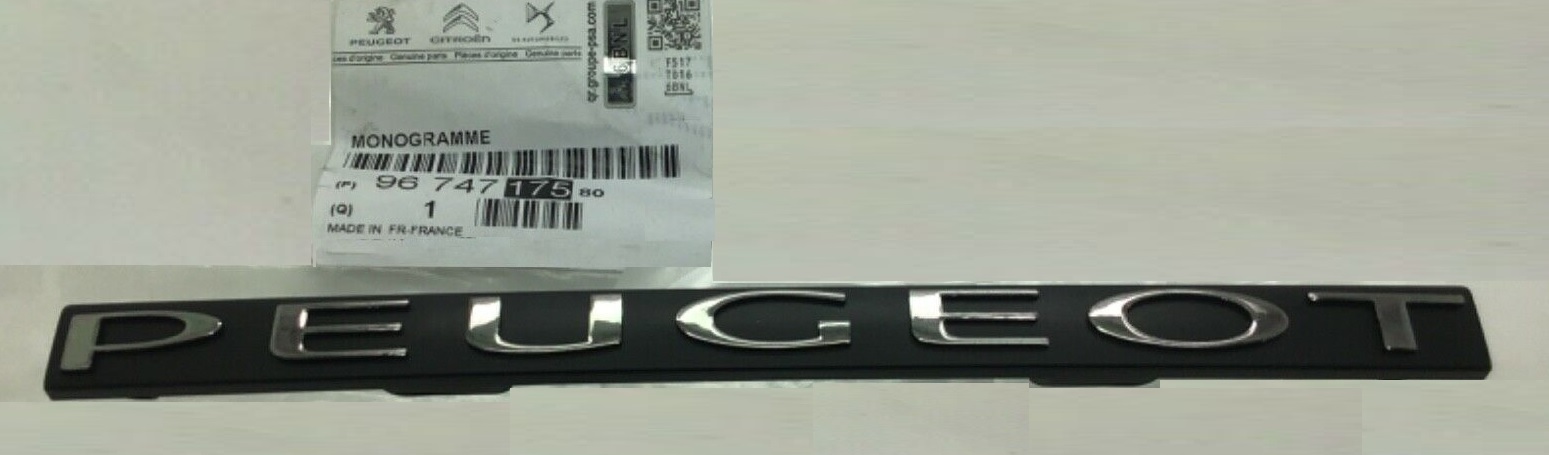 Emblema frontal Peugeot