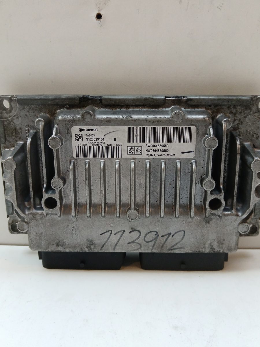 Centralita de Caja Cambio Automatico Citroën C-elysée desde 2012 Exclusive S126029101