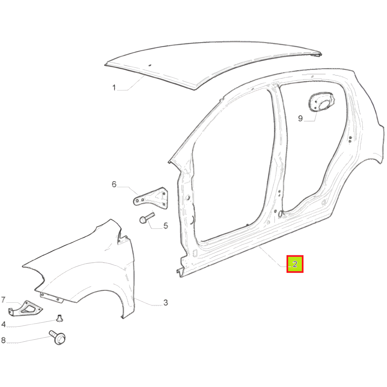 LATERAL IZQ. -ORIGINAL