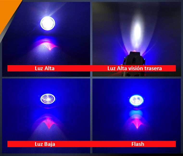 Faro auxiliar LED con Ojos de Ángel