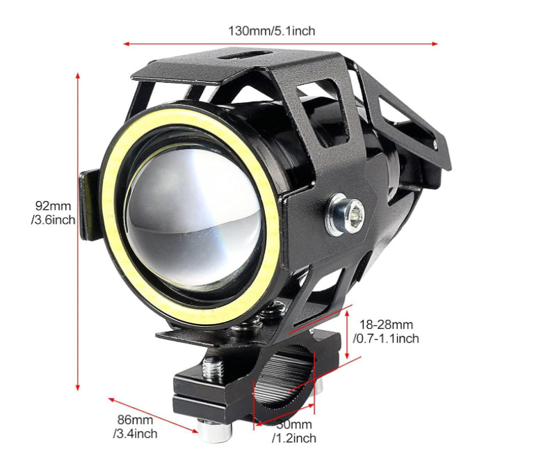 Faro auxiliar LED con Ojos de Ángel
