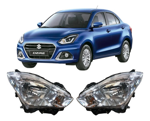 Kit Semiopticas Delanteras Suzuki Dzire 2018 / 2025