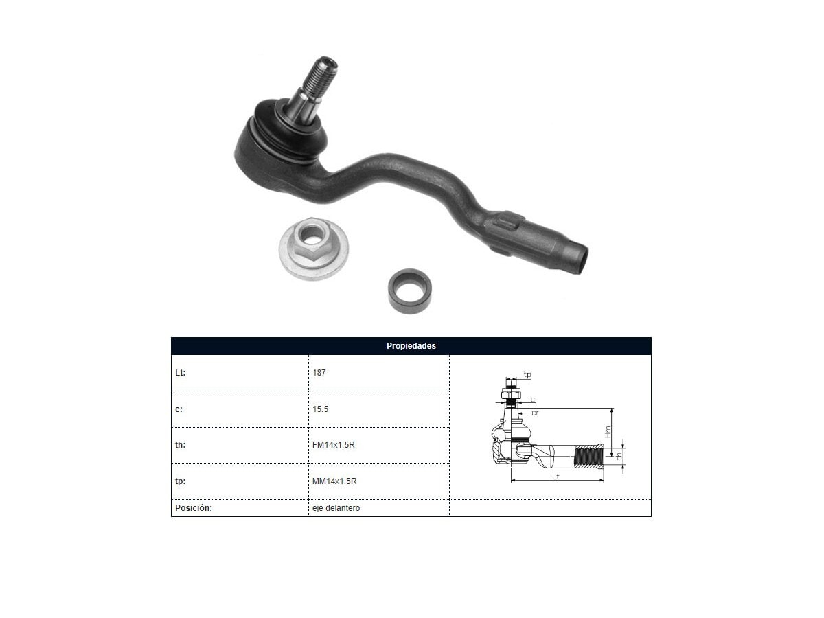 Puntero BMW X5 3.0 Si (E70)/X5 D (E70)/X5 3.5 Si (E70) 06-13 Der/Izq