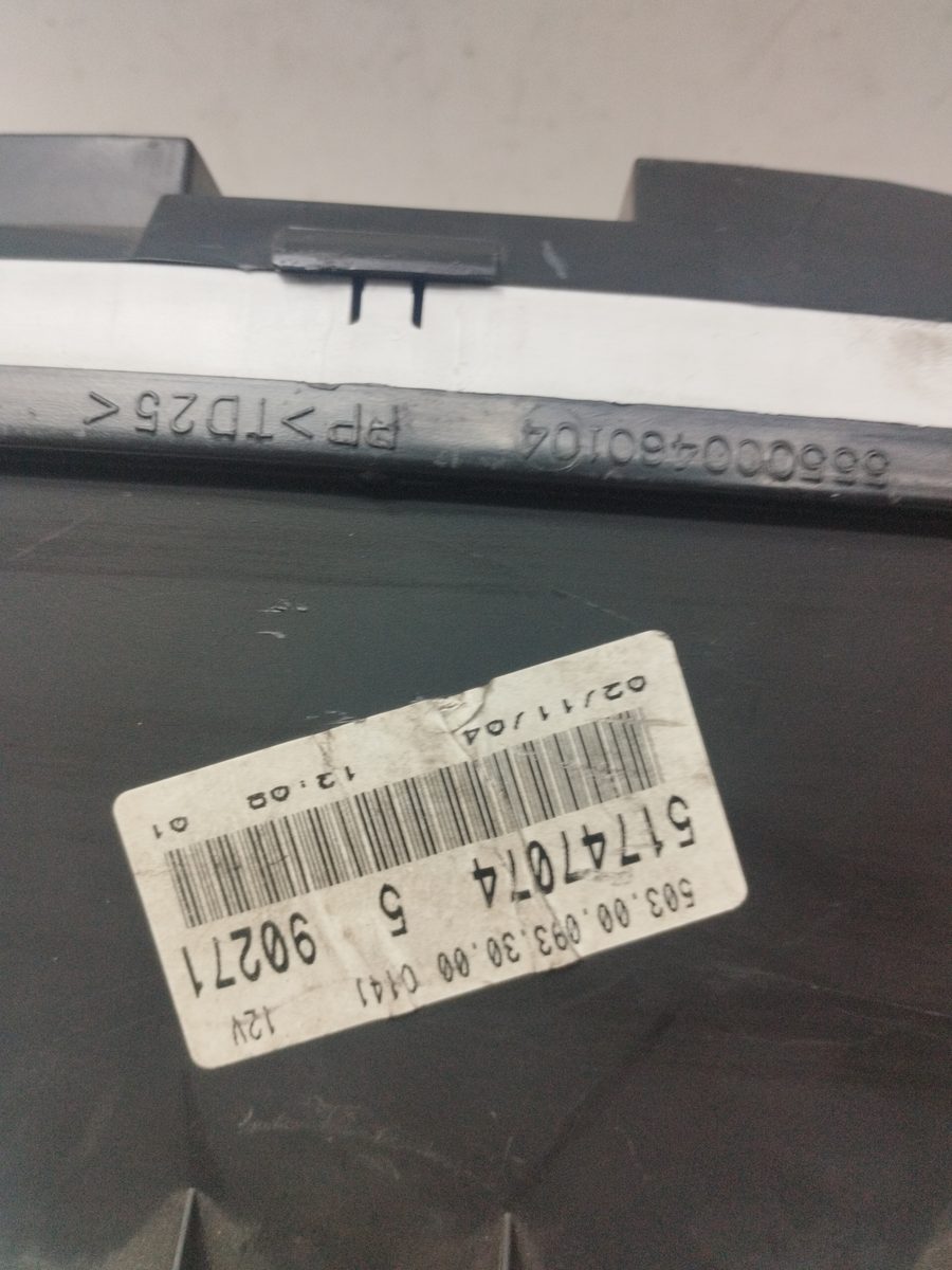 Tablero de Instrumentos Fiat Doblo (119) 2005-2010 1.4 CAT 1.4L 57kW 51747074590271