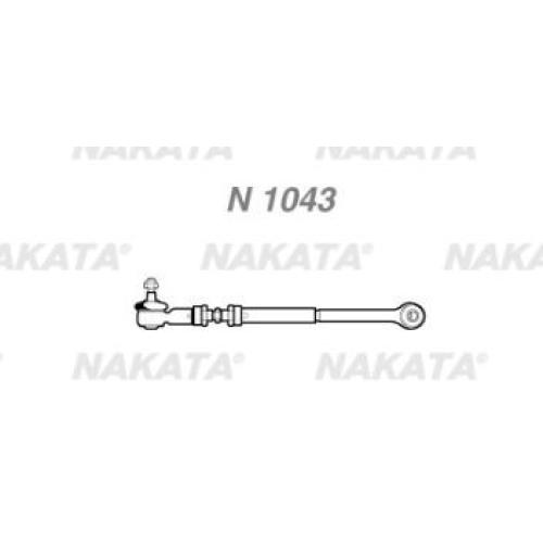 BARRA DIRECCION VW DER. GOL 1000 97...99 C/DIR. HIDR. REGULABLE NAKATA N1043