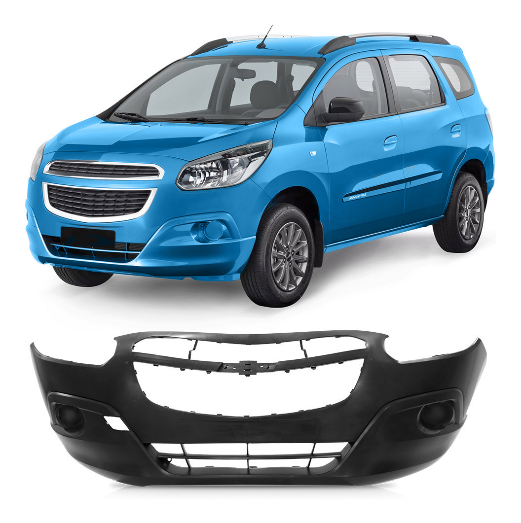 Paragolpe Delantero Chevrolet Spin 2012 2017 Sin agujero para Camineros