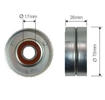 TENSOR ALTER Y AIRE MWM 2.8TD S/SOPORTE ENGI