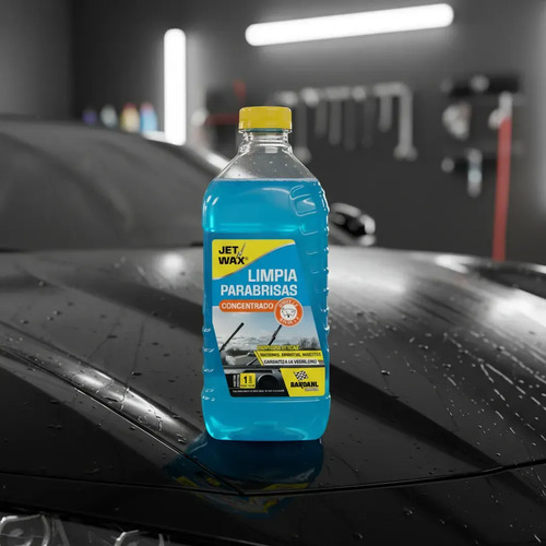 Liquido Limpia Lava Parabrisas Jet Wax 1 L