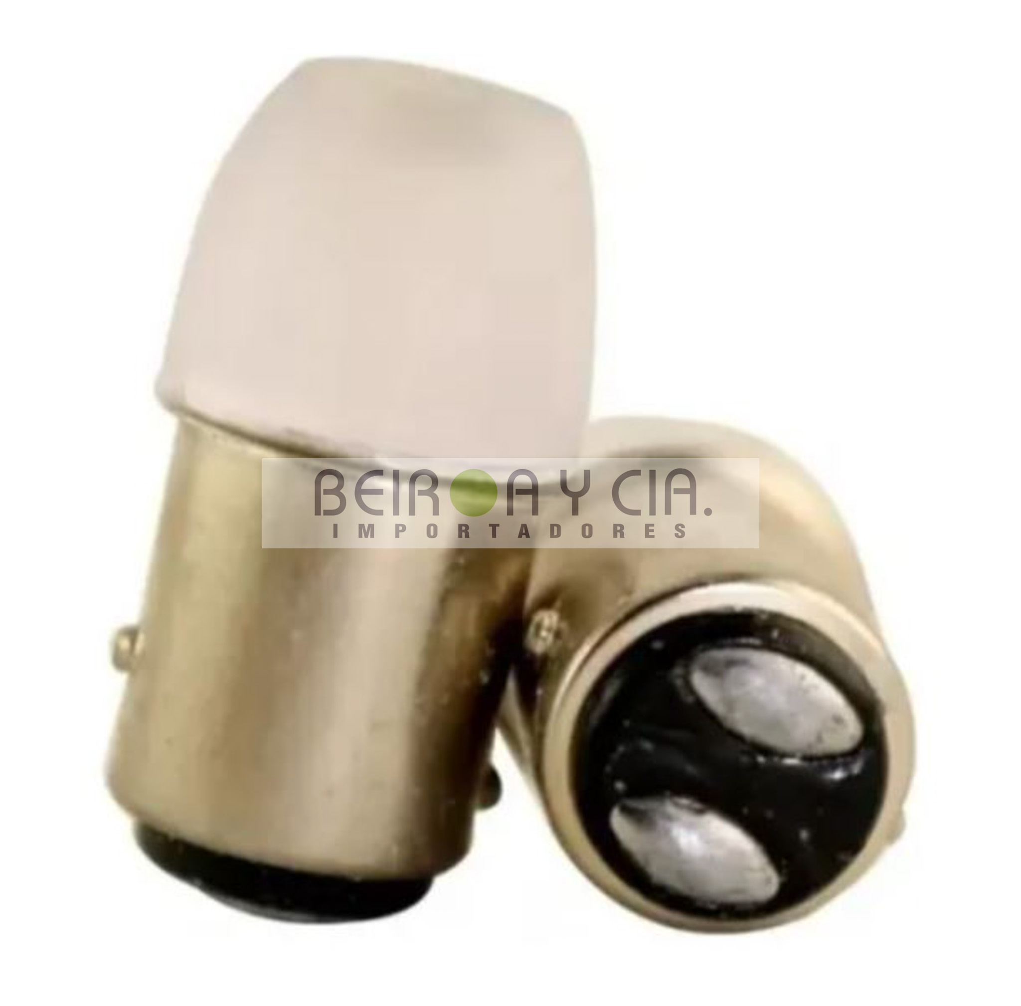 LAMPARA LED 24V 2 POLOS 3 LED C/DIFUSOR = 1078
