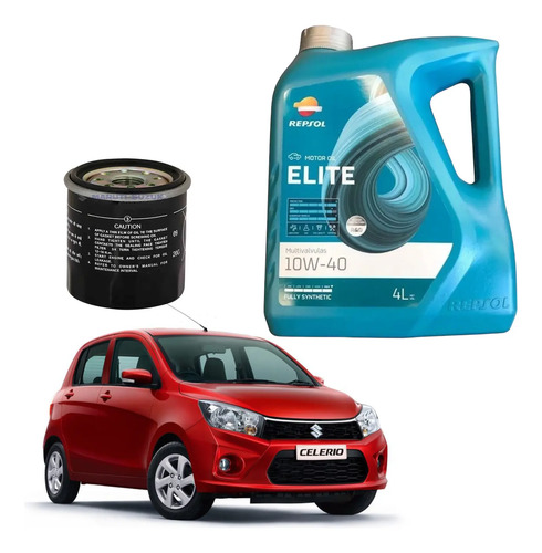 Filtro + Aceite Suzuki Celerio 1.0 Nafta