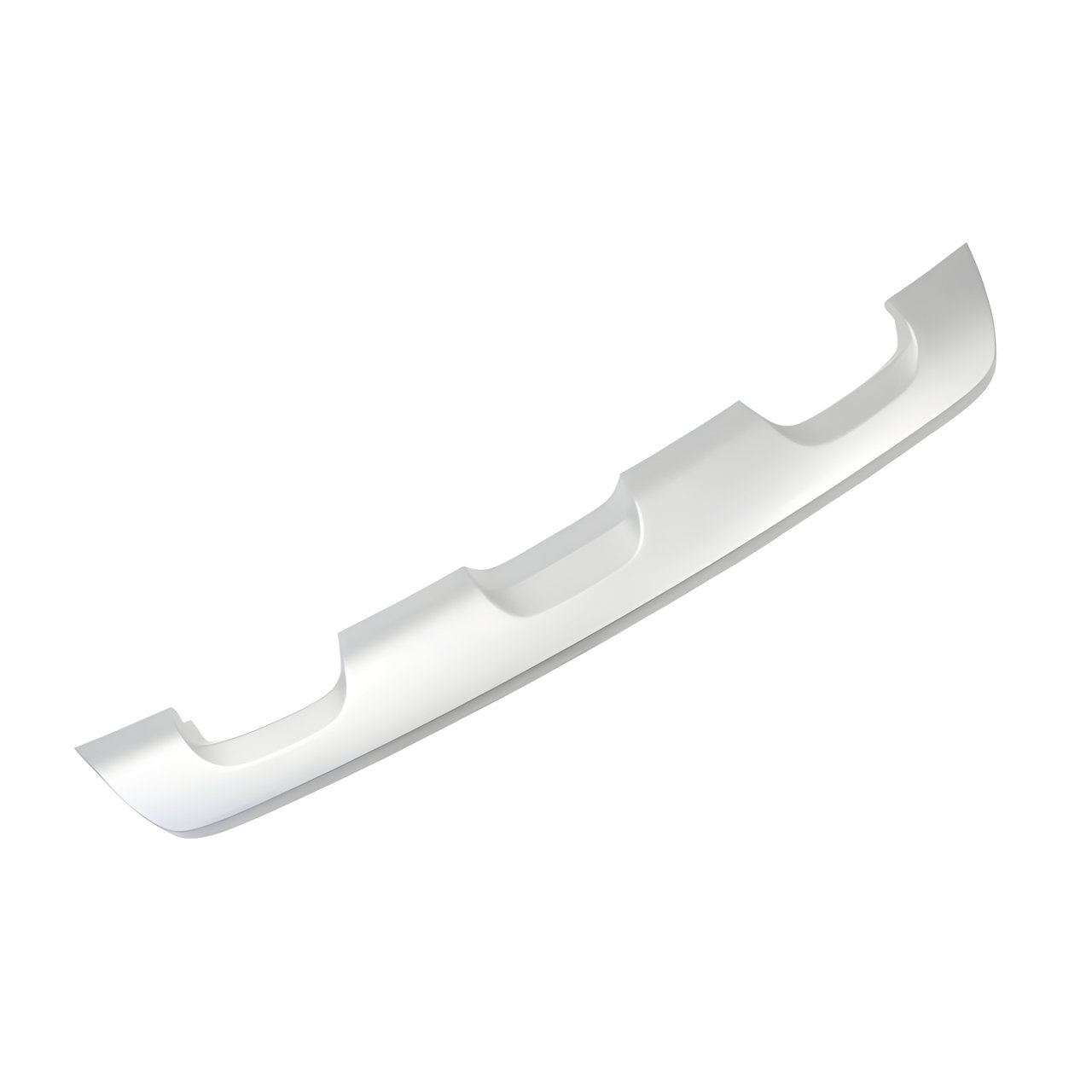 SPOILER PARAGOLPE TRASERO (COLOR PLATEADO)