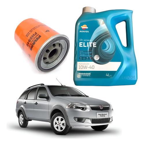 Filtro + Aceite Fiat Palio / Weekend 1.4 Nafta