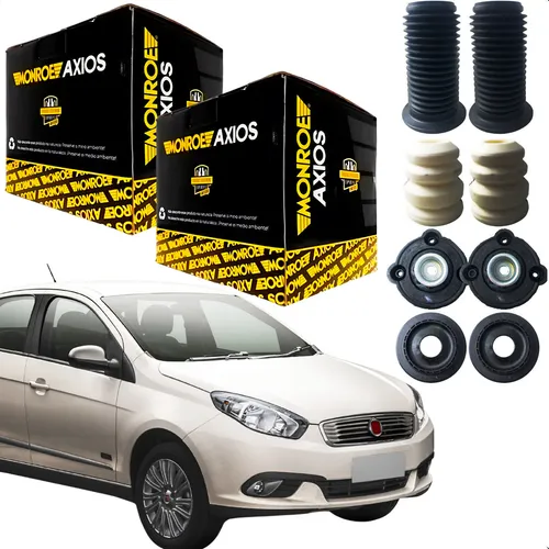 Kit Cojines Amortiguadores Grand Siena Palio Uno Fiorino Mobi