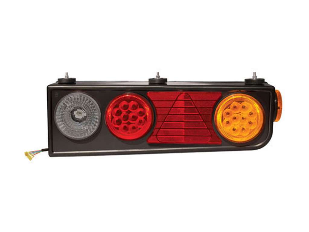 FARO TRASERO   UNIV. MOD.LED FUME 24V D.