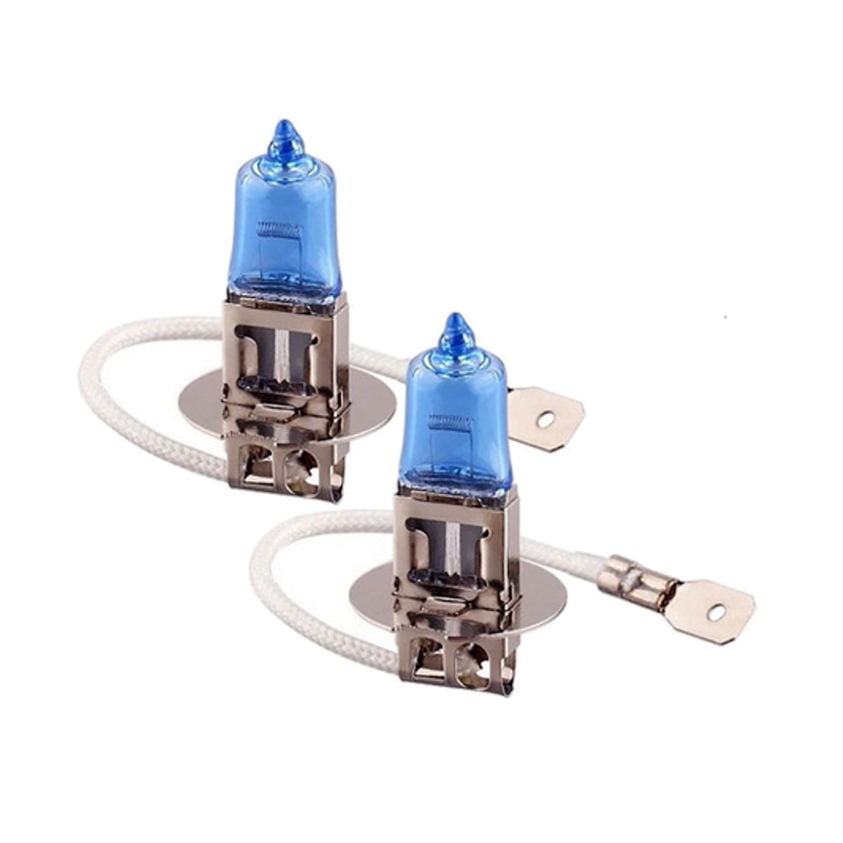 Kit De Lamparas Halógena Blue Visión H3 12v 55w