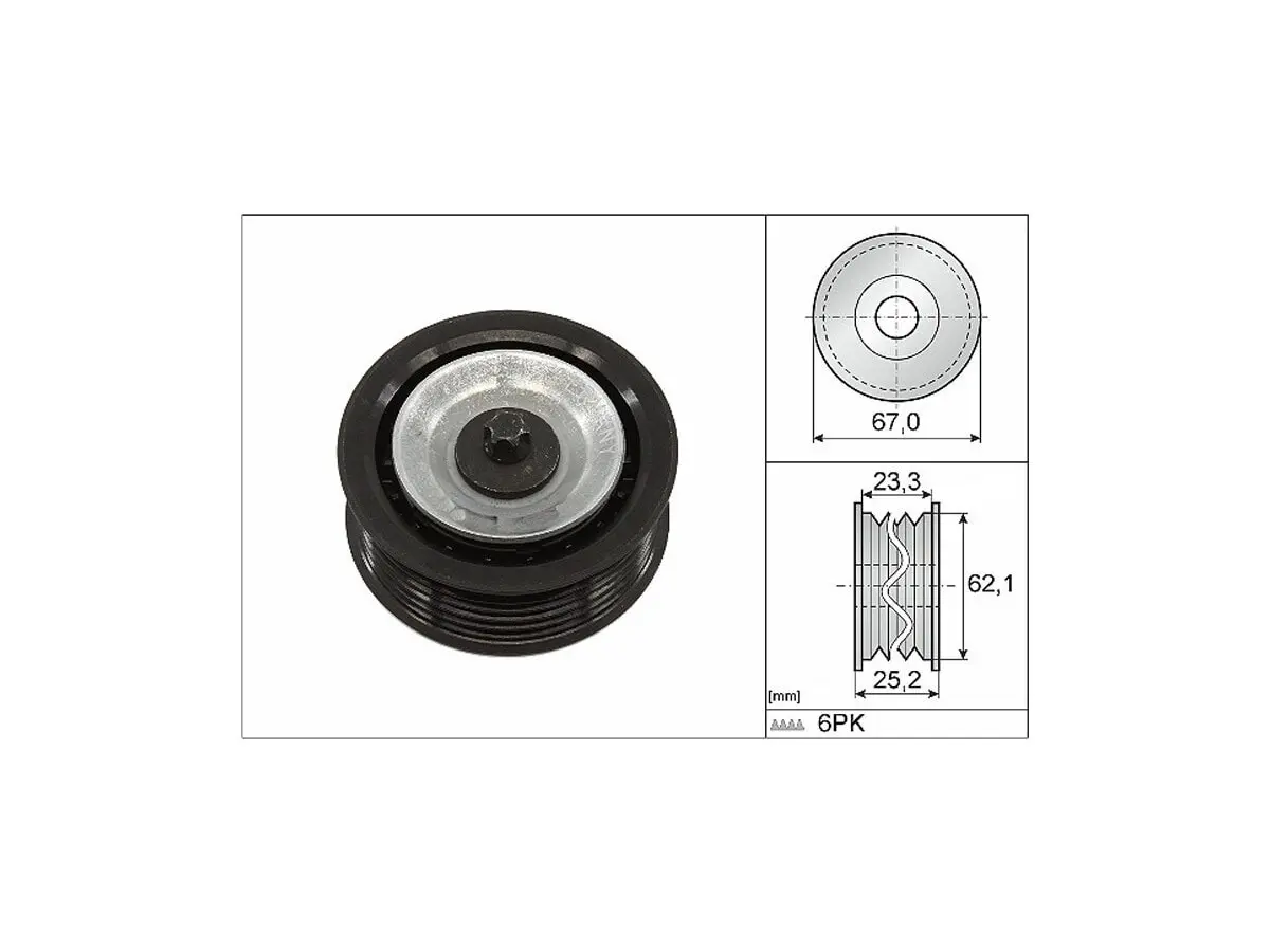 Polea Del Tensor Correa Fiat Toro 24-25