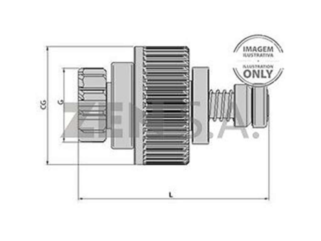Bendix para camión Hitachi 9D