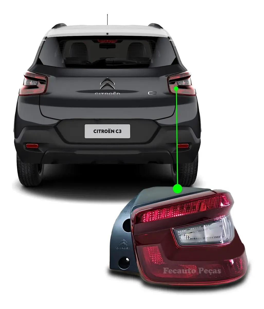 Faro original para Citroën C3 Live Pack (2022-2025)