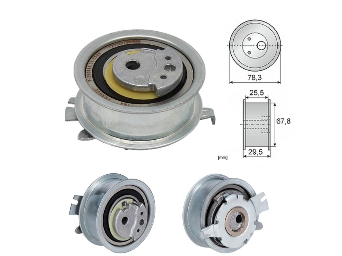 Tensor Correa Distr Volks Amarok 4X2 - 4X4 11-25