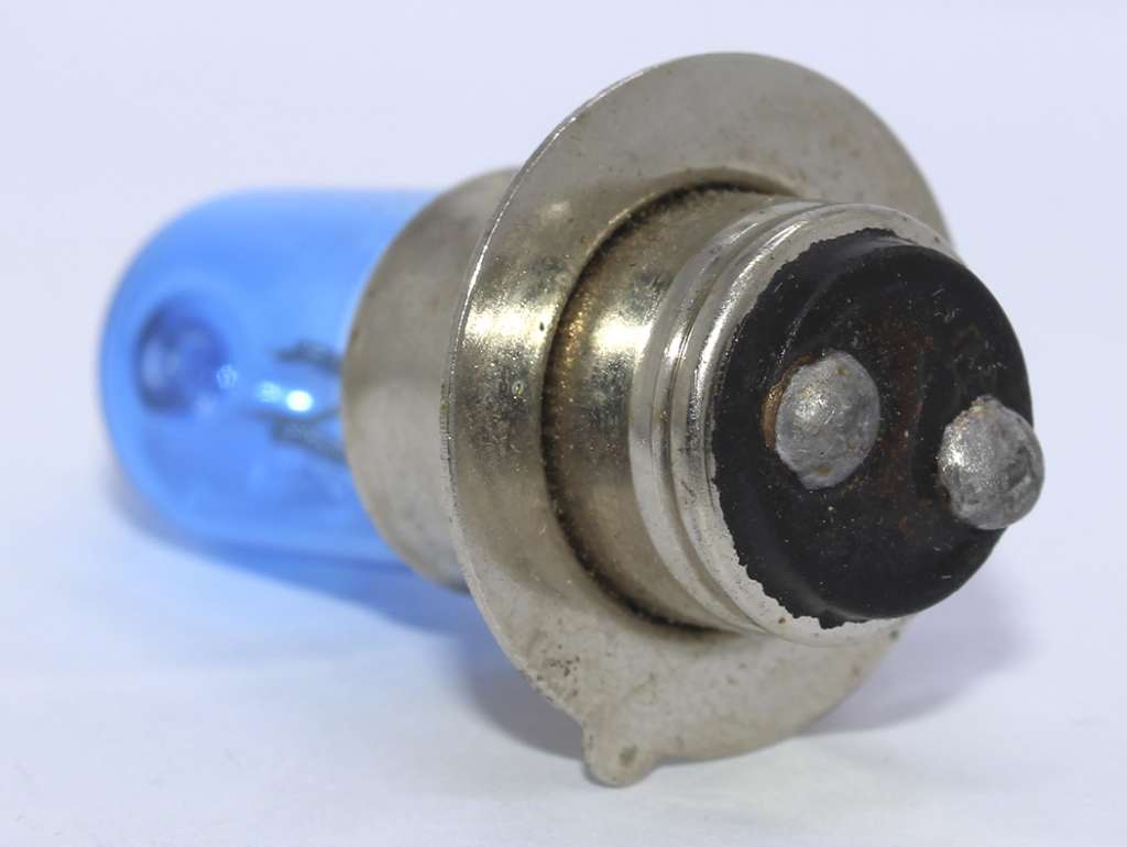 LAMPARA MOTO 12V. 35/35 1P AZUL HALOGE