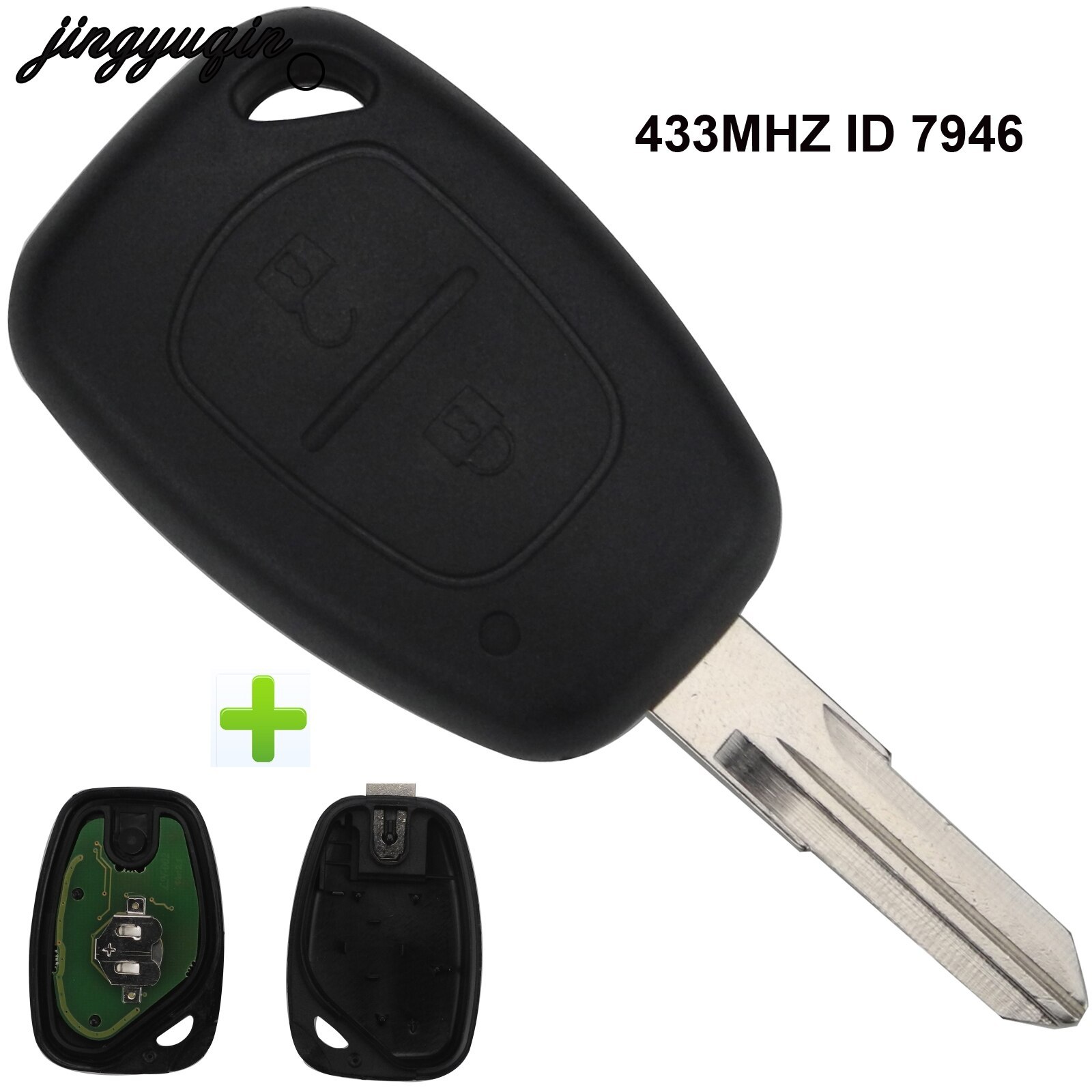 MANDO A DISTANCIA RENAULT KANGOO/LOGAN CON CHIP [AKONEN KEYS]