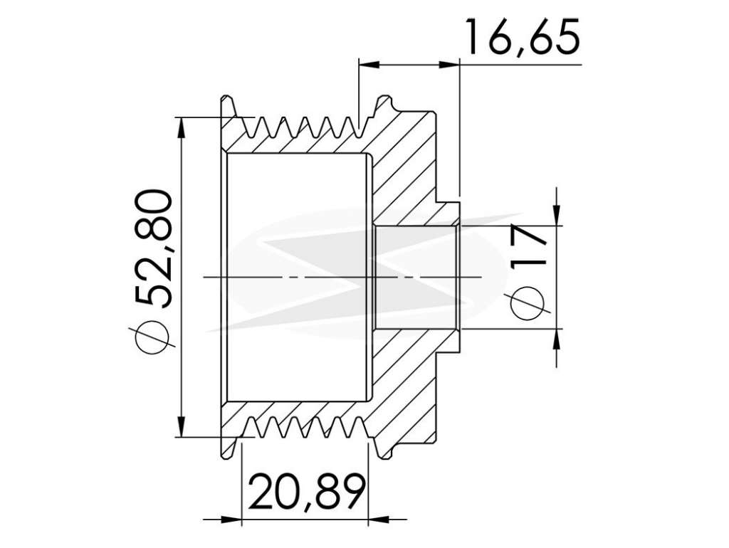 POLEA ALTERNADOR FI DUCATO/CI JUMPER/RE MASTER