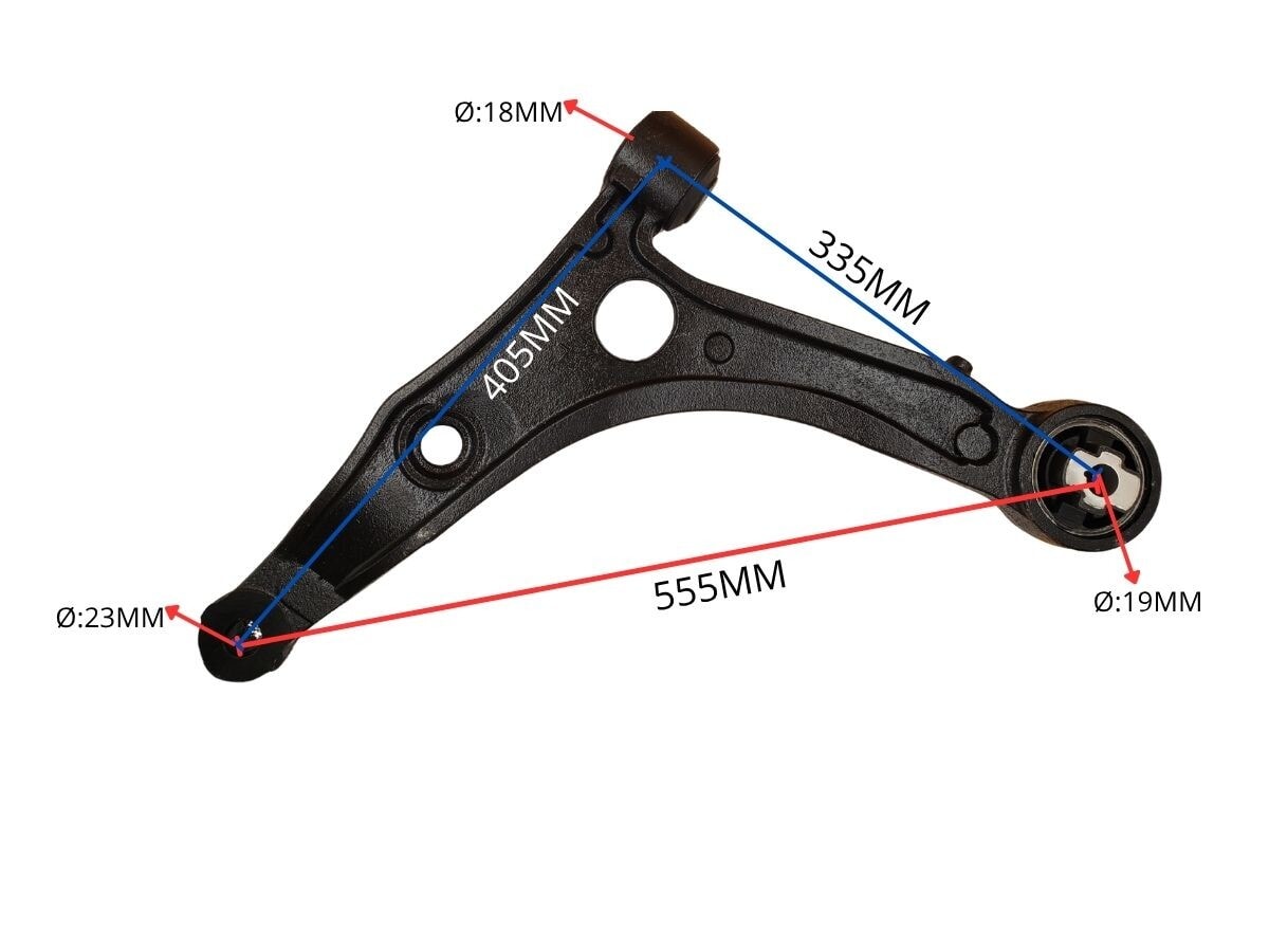 Parilla De Suspension Delantera Fiat Ducato, Peug Boxer 06-25 Izq